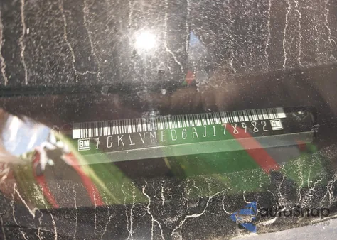 2010 GMC Acadia Slt-1 from USA, damaged, VIN 1GKLVMED6AJ178982